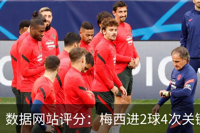 数据网站评分：梅西进2球4次关键传球 全场最高分